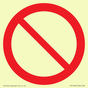 P001 Prohibition: General